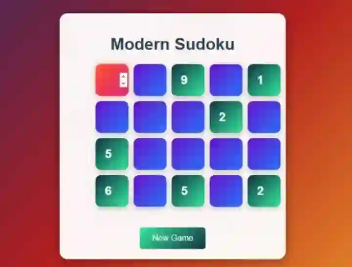 თამაში Modern Sudoku ონლაინ