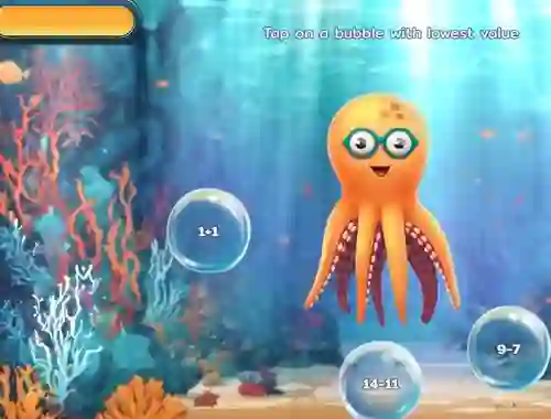 თამაში Bubble Math Dive ონლაინ