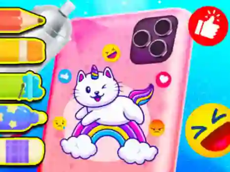 თამაში Coloring Book: Phone Case ონლაინ