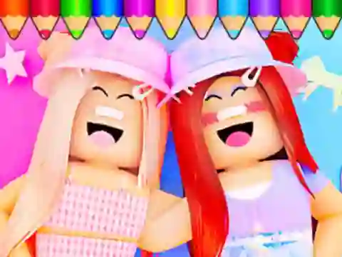 თამაში Coloring Book: Roblox Bestie ონლაინ