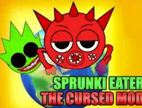 თამაში Sprunki Eater The Cursed Mod ონლაინ