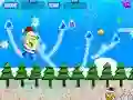 თამაში Swinging SpongeBob Xmas ონლაინ
