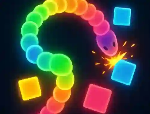 თამაში Snake Frenzy Color Clash ონლაინ