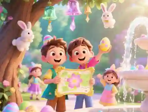 თამაში Find The Differences: Easter Egg Hunt ონლაინ