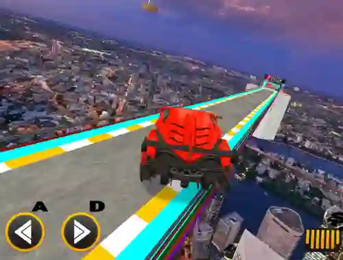 თამაში Mega Ramps Car Racing Games 3d ონლაინ