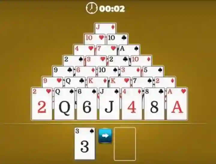 თამაში Pyramid Solitaire ონლაინ