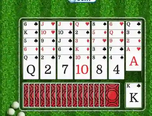 თამაში Golf Solitaire ონლაინ