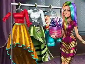 თამაში Tris Runway Dolly Dress Up ონლაინ