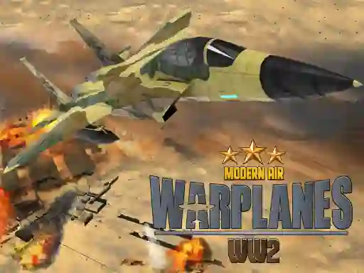 თამაში Modern Air Warplane WW2 ონლაინ
