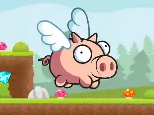 თამაში Oink Run!!! ონლაინ
