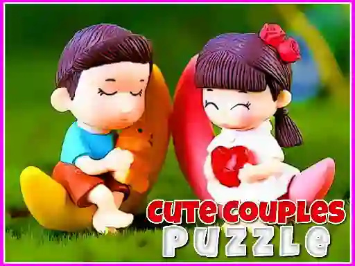 თამაში Cute Couples Puzzle ონლაინ
