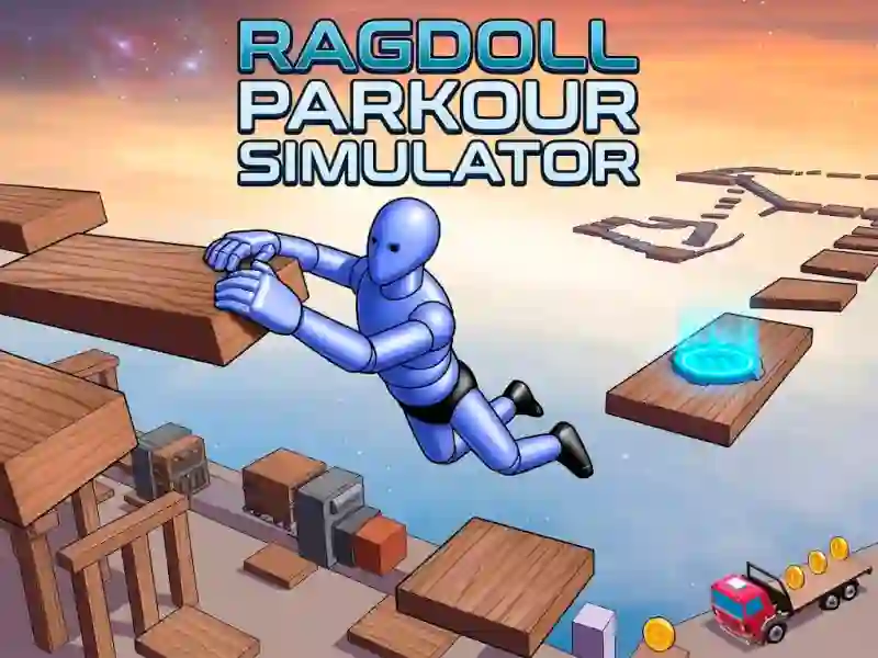 თამაში Ragdoll Parkour Simulator ონლაინ