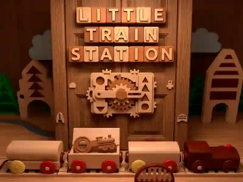 თამაში Little Train Station ონლაინ