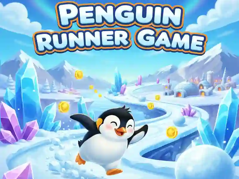 თამაში Penguin Runner Game ონლაინ