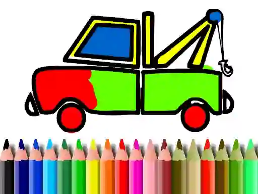 თამაში Back To School: Truck Coloring ონლაინ