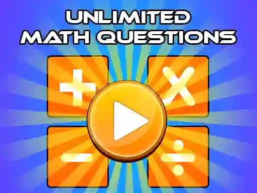 თამაში Unlimited Math Questions ონლაინ