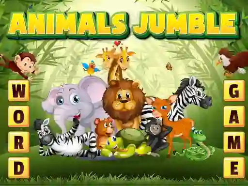 თამაში Animals Jumble ონლაინ
