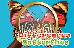 თამაში Differences Butterflies ონლაინ