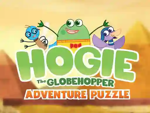 თამაში Hogie The Globehoppper Adventure Puzzle ონლაინ