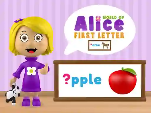 თამაში World of Alice First Letter ონლაინ