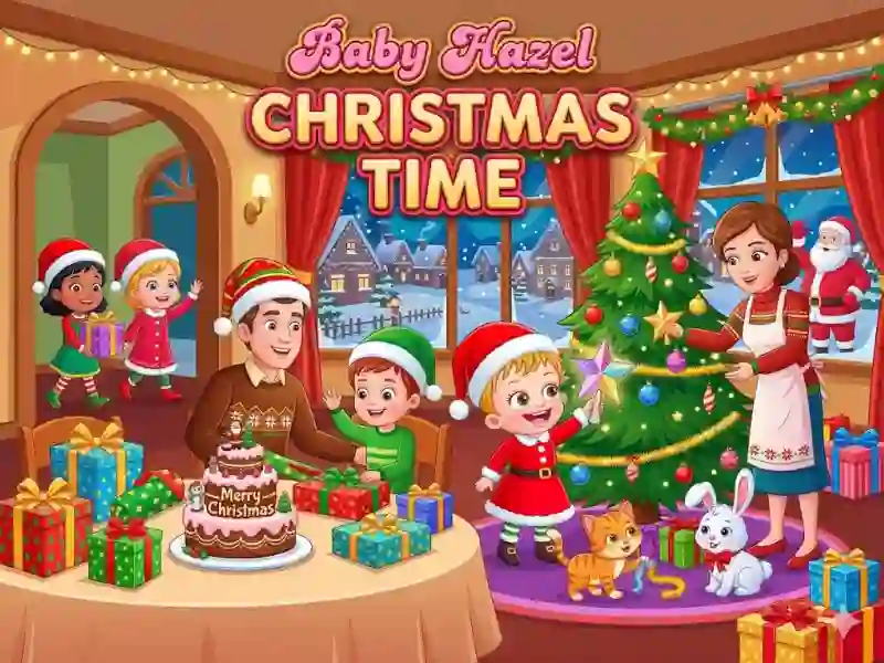 თამაში Baby Hazel Christmas Time ონლაინ
