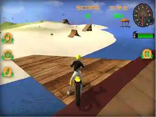 თამაში Moto Beach Jumping ონლაინ