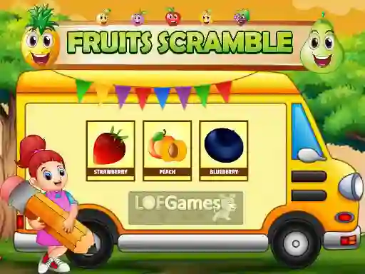 თამაში Fruits Scramble ონლაინ