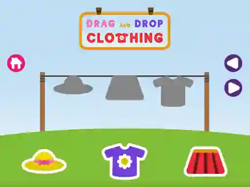 თამაში Drag and Drop Clothing ონლაინ
