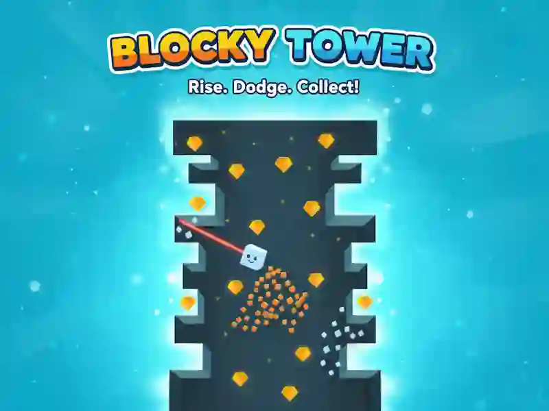 თამაში Blocky Tower ონლაინ