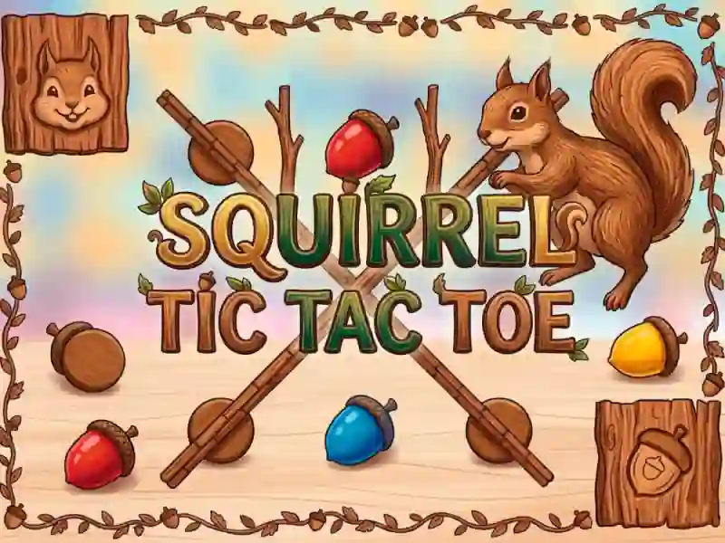 თამაში Squirrel Tic Tac Toe ონლაინ