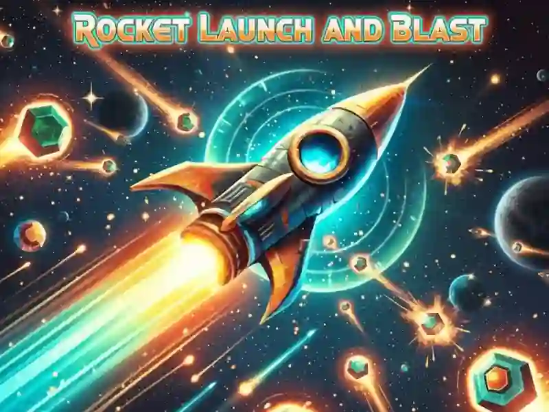 თამაში Rocket Launch And Blast ონლაინ