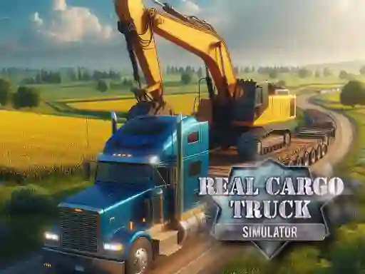 თამაში Real Cargo Truck Simulator ონლაინ