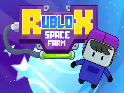 თამაში Rublox Space Farm ონლაინ