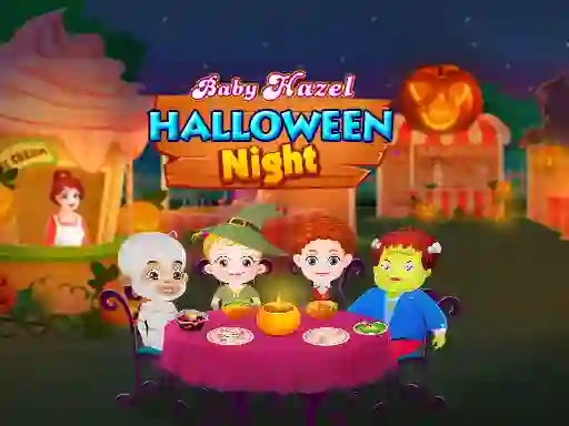 თამაში Baby Hazel Halloween Night ონლაინ