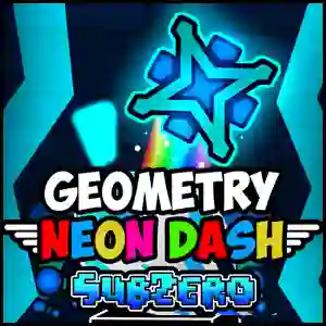 თამაში Geometry Neon Dash subzero ონლაინ