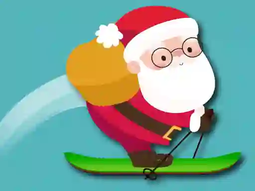 თამაში Avalanche Santa Ski Xmas ონლაინ