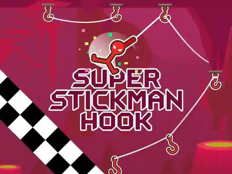 თამაში Super Stickman Hook ონლაინ