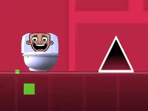 თამაში Geometry Dash Skibidi Toilet ონლაინ