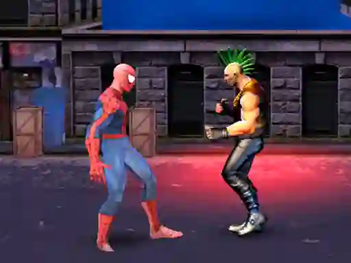 თამაში Spiderman: Street Fighter ონლაინ