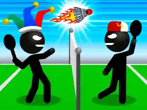 თამაში Stickman Sports Badminton ონლაინ