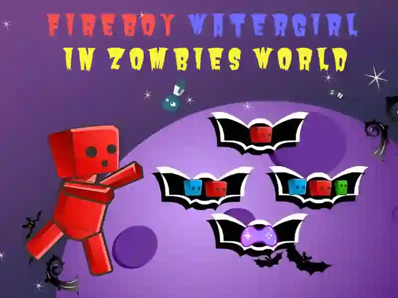 თამაში Fireboy Watergirl In Zombies World ონლაინ