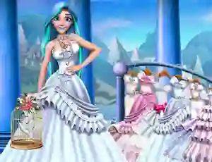 თამაში Rachel Winter Party Prep ონლაინ