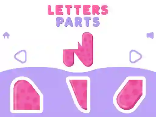 თამაში Letters Parts ონლაინ
