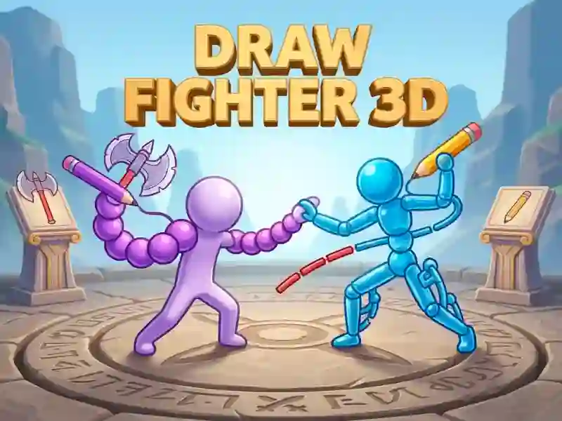 თამაში Draw Fighter 3d ონლაინ