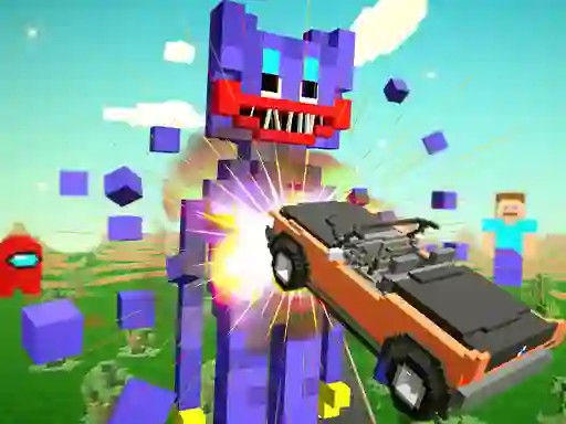 თამაში Nubic Stunt Car Crasher ონლაინ