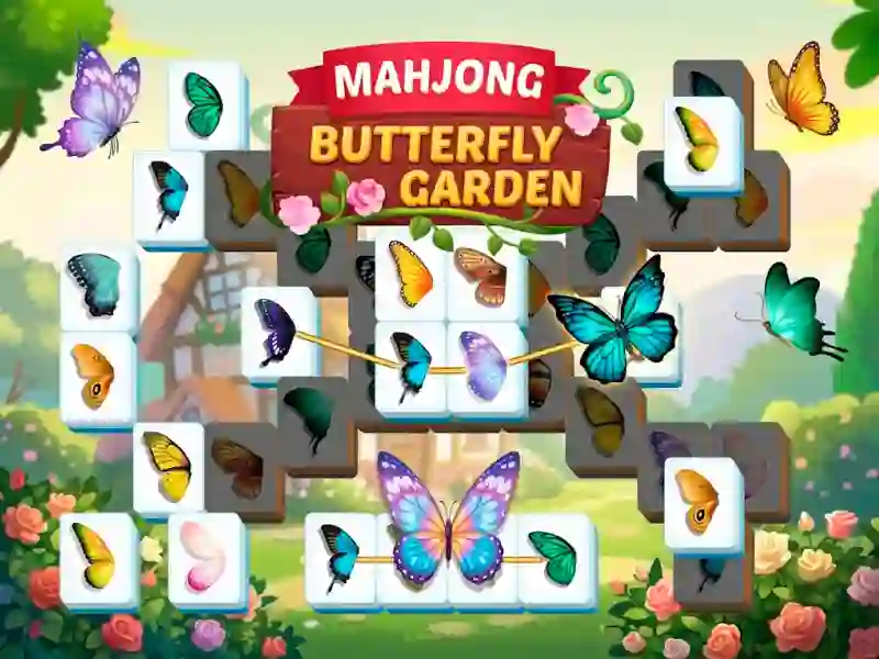 თამაში Mahjong Butterfly Garden ონლაინ
