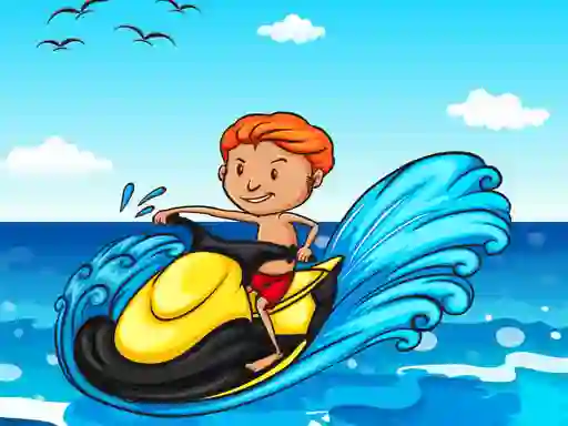 თამაში Jet Ski Summer Fun Hidden ონლაინ