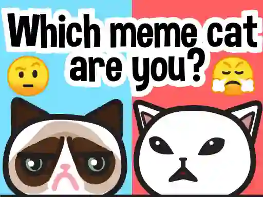 თამაში Which Meme Cat Are You? ონლაინ