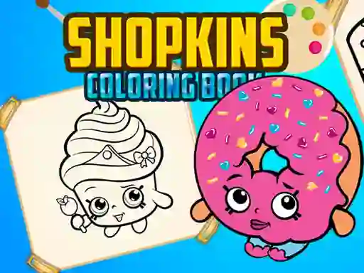თამაში Shopkins Coloring Book ონლაინ