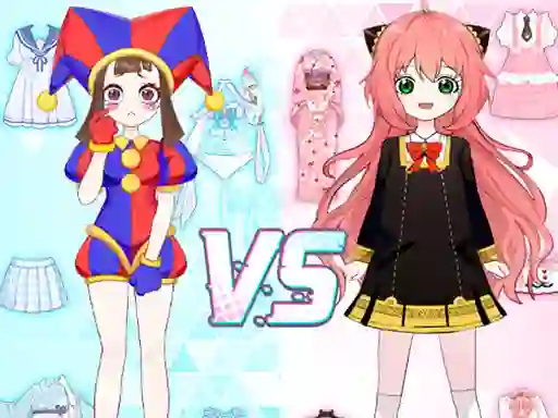 თამაში Shining Anime Star Dress Up ონლაინ